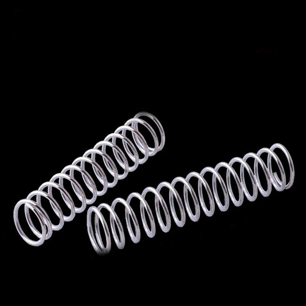 1pcs Compression Spring Wire Diameter 0.7mm Pressure Spring Length 120/150/180/200mm 304 Stainless Steel Out Dia. 4/5/6/7/8mm