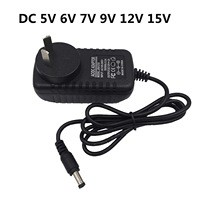 AU Power Adapter AC 110V-240V To DC 5V 6V 7V 9V 12V 15V 0.5A -2A Universal Australia Supply Charger Adaptor LED Light AC 220V