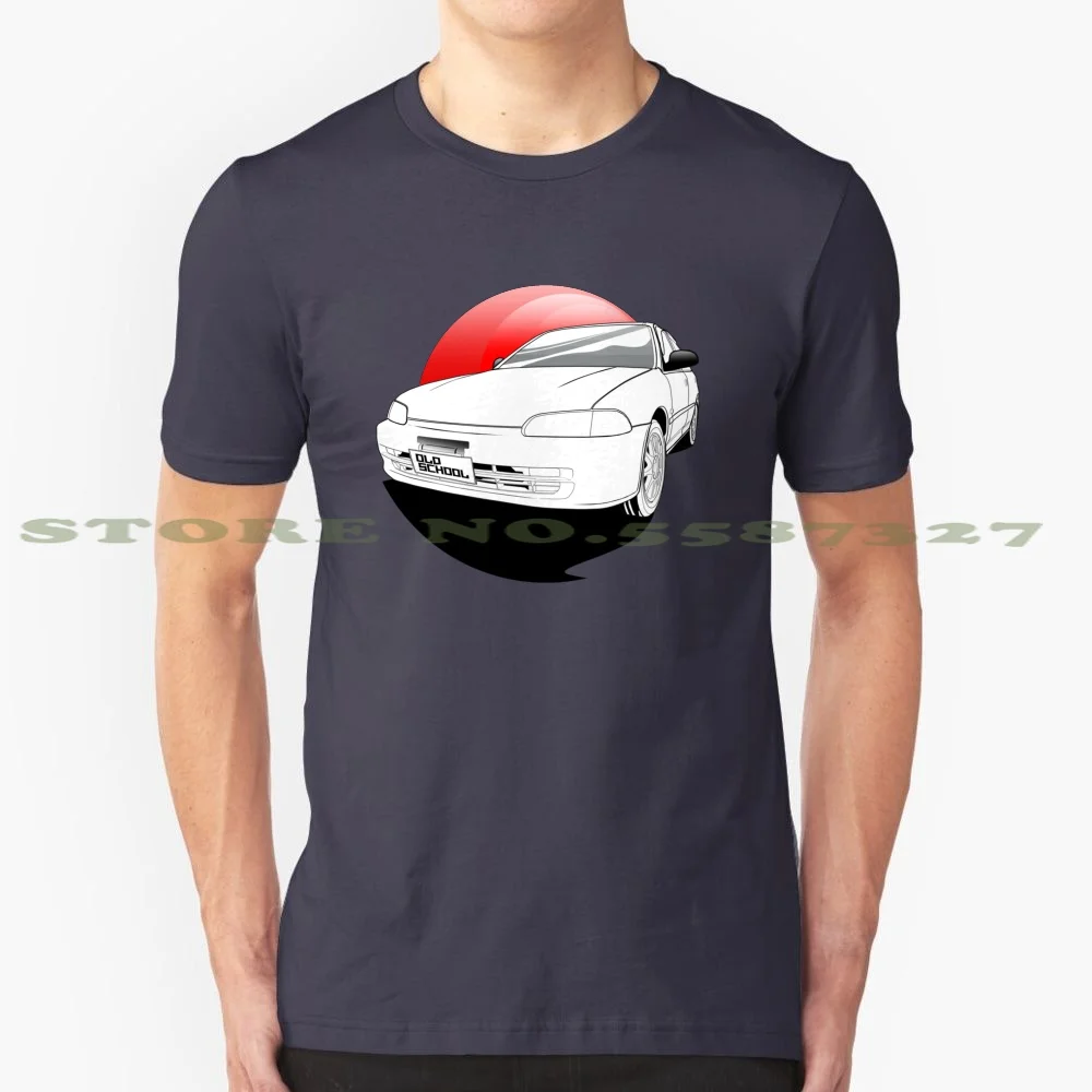 Civic Esi 100% Pure Cotton T-Shirt Civic Car Jdm Classic Racing Street Graphic Japanese