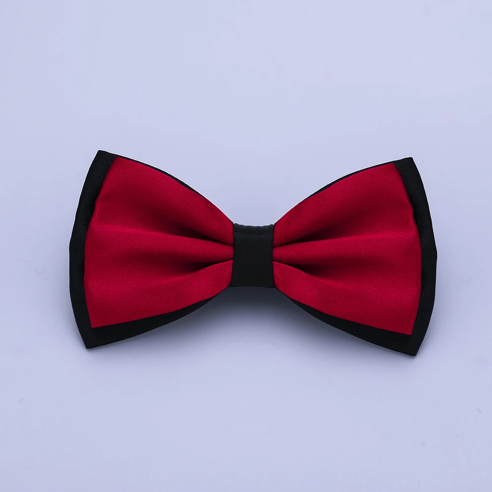 HUISHI Uomini Adulti Poliestere Bretelle In Pelle Elastica Solido Colorato Blu Nero Rosso Bretelle di Modo Con Gratuita di Bow Tie Vestito