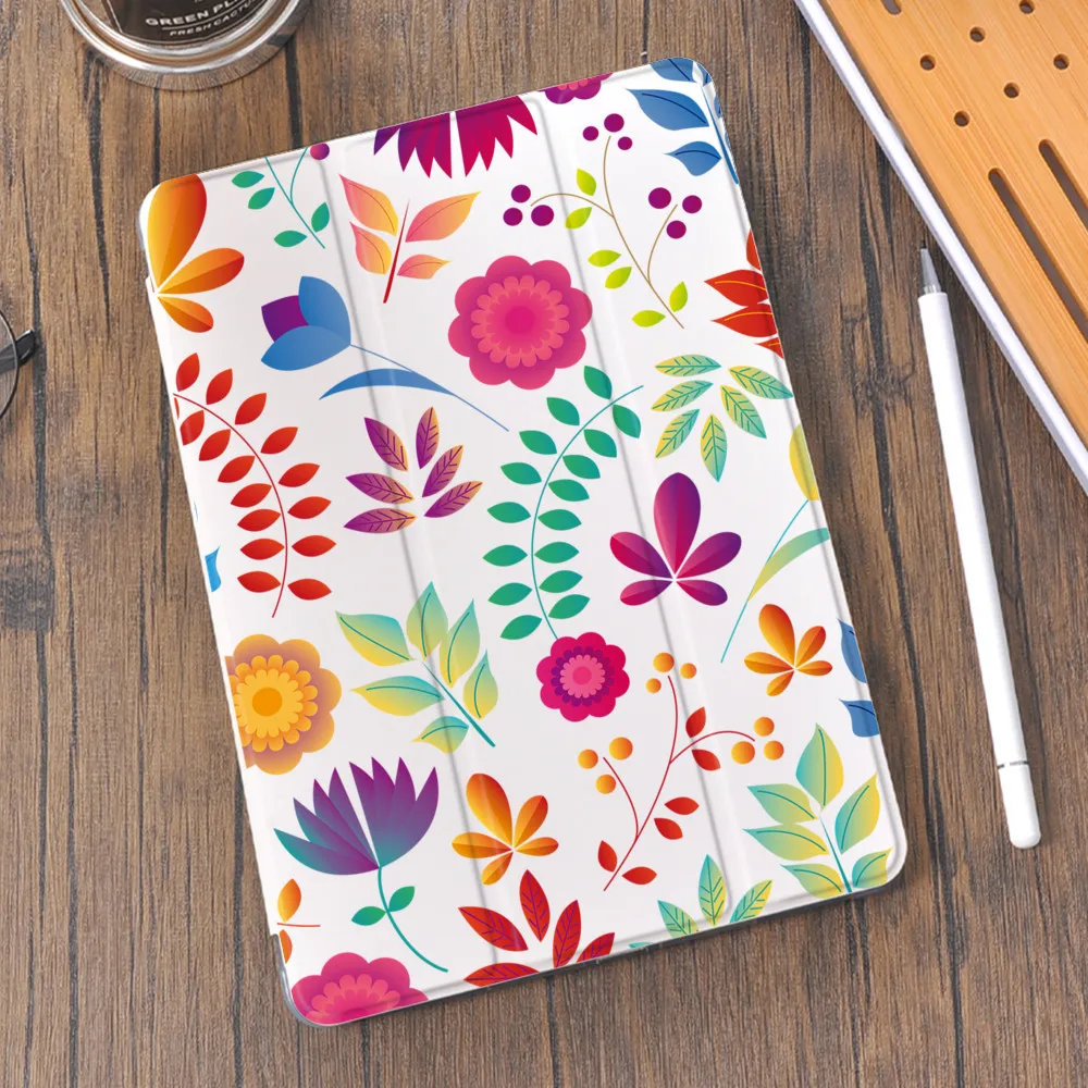 

Daisy Case for Air 4 10.2 iPad 8th Generation 2020 Pro 11 2021 Pencil Holder 7th pretty Flowers Funda Mini 5 Air 2 6th