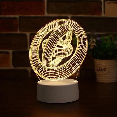 

LED Sensor Lights Atmosphere Bedside Night Lamps Hot Friends Game Among us 3D Illusion Desktop Lamp Coffee Table Decor