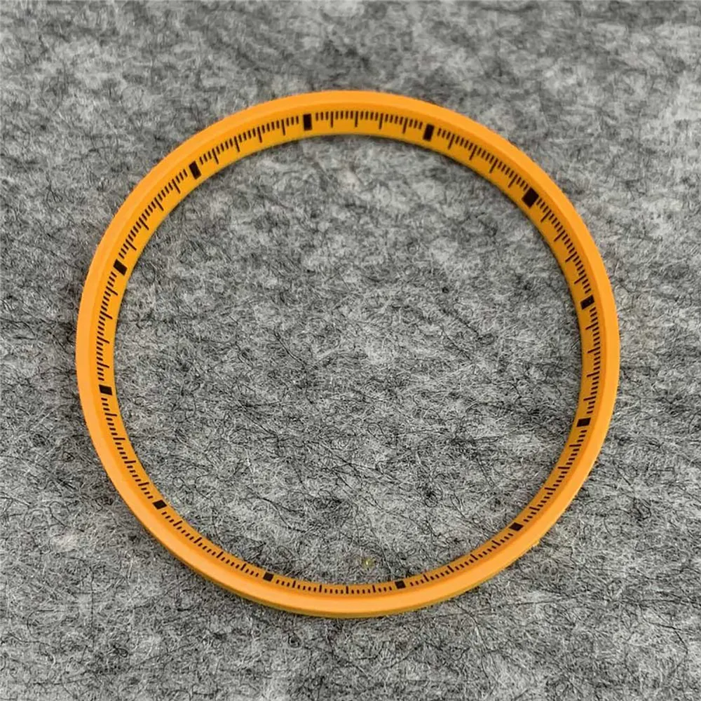 

SKX Plastic Chapter Ring Outer Diameter 31.5mm Inner Diameter 28mm Inner Shadow Circle Refit Scale Ring Watch Accessories