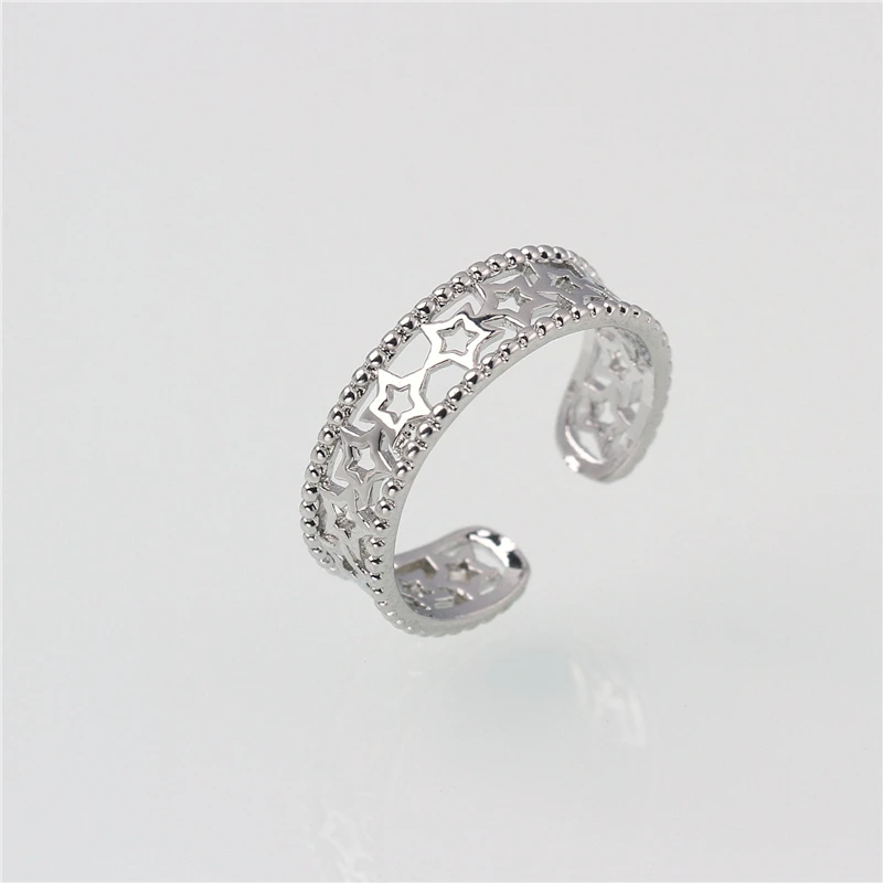 Verstelbare Teen Ringen Voor Vrouwen Ster Band Open Staart Ring Vrouwen Strand Voet Sieraden Goud Kleur Dikke Ringen Meisje Gift