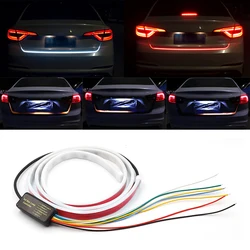 120cm/150cm Dynamic Streamer Floating Additional Stop Light LED Car Tail Trunk Tailgate Strip Dynamic Streamer Turn Signal Lamp