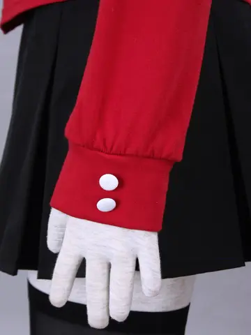 एनीमे फेट स्टे नाइट तोहसाका रिन कॉस्प्ले कॉस्ट्यूम वयस्कों के लिए प्लस साइज़ लाल शर्ट स्कर्ट स्टॉकिंग हेयरपिन सेट 10 best sales ची कॉस्प्ले - №7