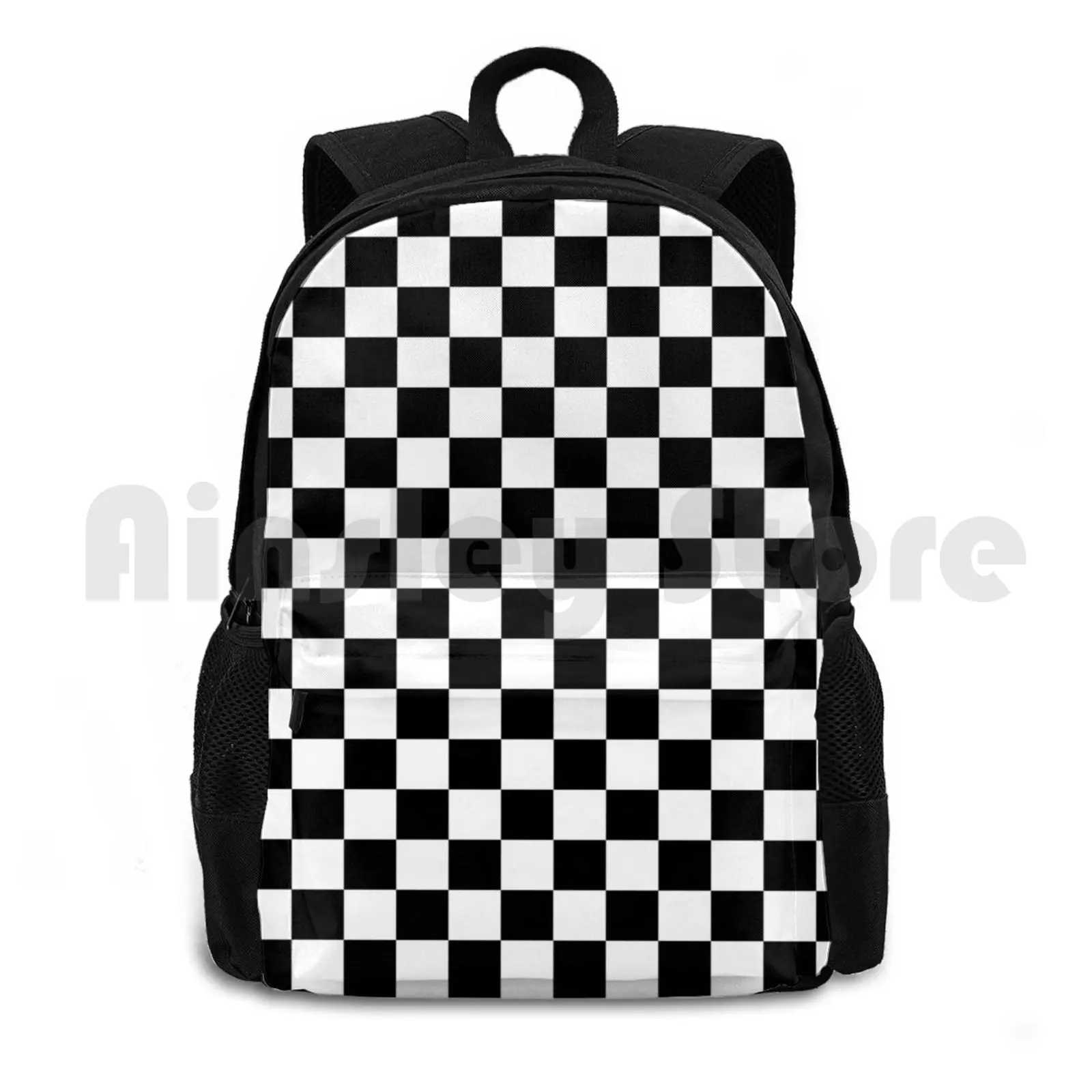 

Chequered Flag Leggings-Checkered Racing Car Winner Jeggings Outdoor Hiking Backpack Riding Climbing Sports Bag Womens Leg