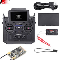 Flysky FS-PL18 Paladin 2.4G 18CH Radio Transmitter with FS-FTr10 FS-FTr16S Receiver for RC FPV Racing Drone Airplane Fixed Wing