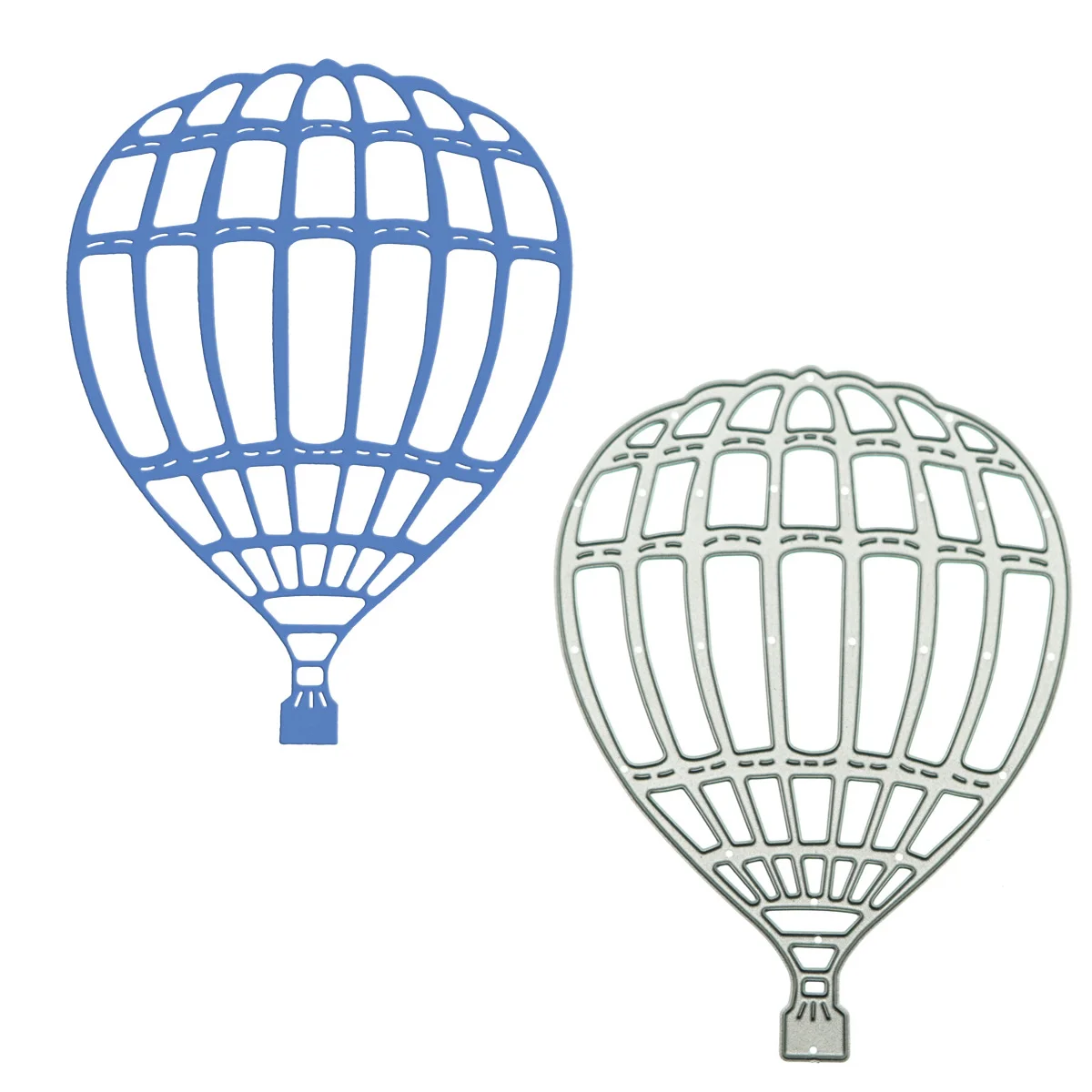 Large Size Hot Air Balloon Pattern Die Cutter For DIY Clip Art Book Photo Album Decorating Metal Cutting Stencil