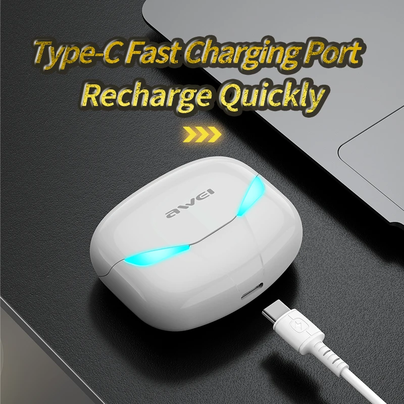 หูฟังสำหรับเล่นเกม T35 TWS หูฟังบลูทูธพร้อมไมโครโฟนไร้สายหูฟังเพลง HiFi ชุดหูฟังกันน้ำ