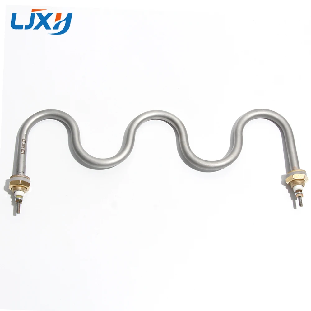 LJXH Multifunctional Wide 3U W Type Electric Water Heating Tube 2/2.5/3KW Pipe Diameter 10mm Thread 16 Copper Head 201SS Tube