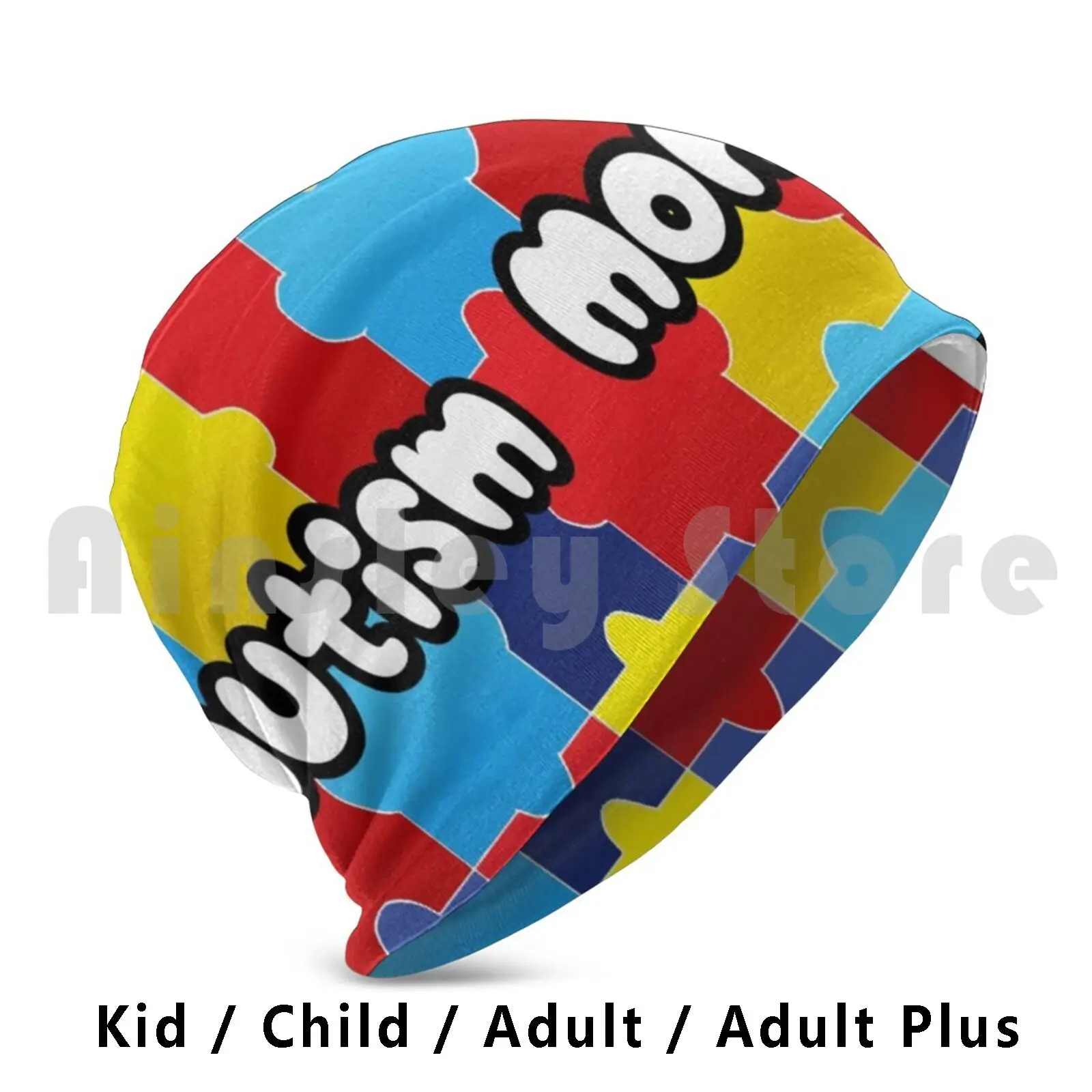 Autism Mom Beanies Pullover Cap Comfortable Autism Autismsupport Autism Parent Autism Mom