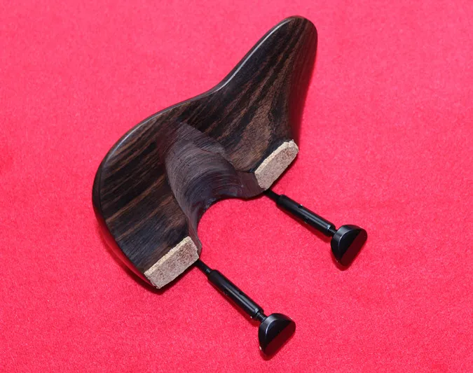 1PCS NEW Natural Color EBONY VIOLIN CHINREST Ear shape 4/4 chin rest