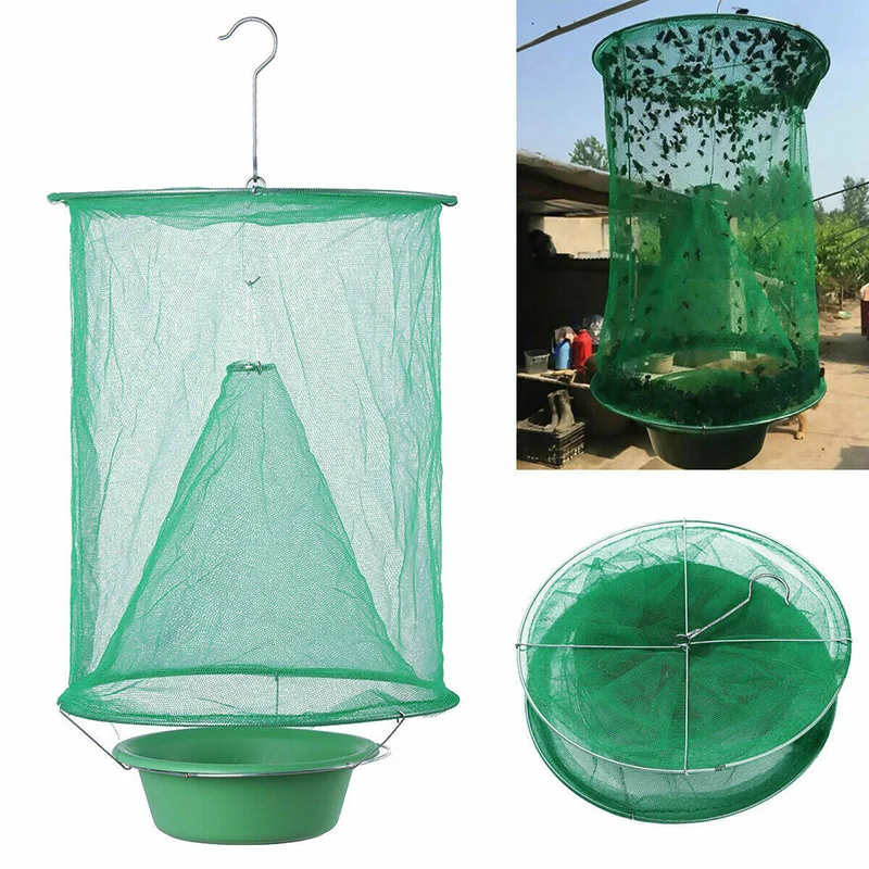 목장 플라이 트랩-야외 플라이 트랩-킬러 버그 케이지 그물, 말에게 완벽한 고품질 2024 신제품 