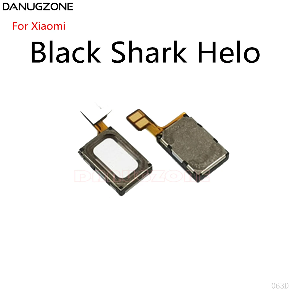 Top Front Earpiece For Xiaomi Mi Black Shark 1 2 Pro 3 Helo Earpiece Ear Speaker Sound Receiver Flex Cable