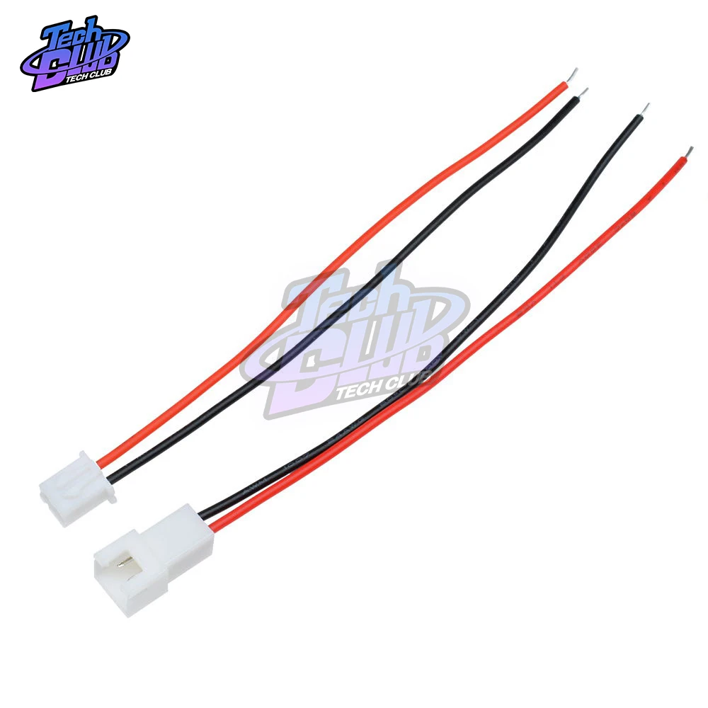 

XH2.54 2Pins Pitch JST 2.54mm Battery Charging Cable Wire Connector XH Plug Male to Female Wire Connector 10cm 20cm 30cm Length