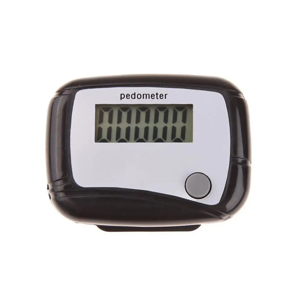 LCD Pedometer Step Calorie Kilometer Counter Walking Design Digital Clip Run Pocket Mini Distance