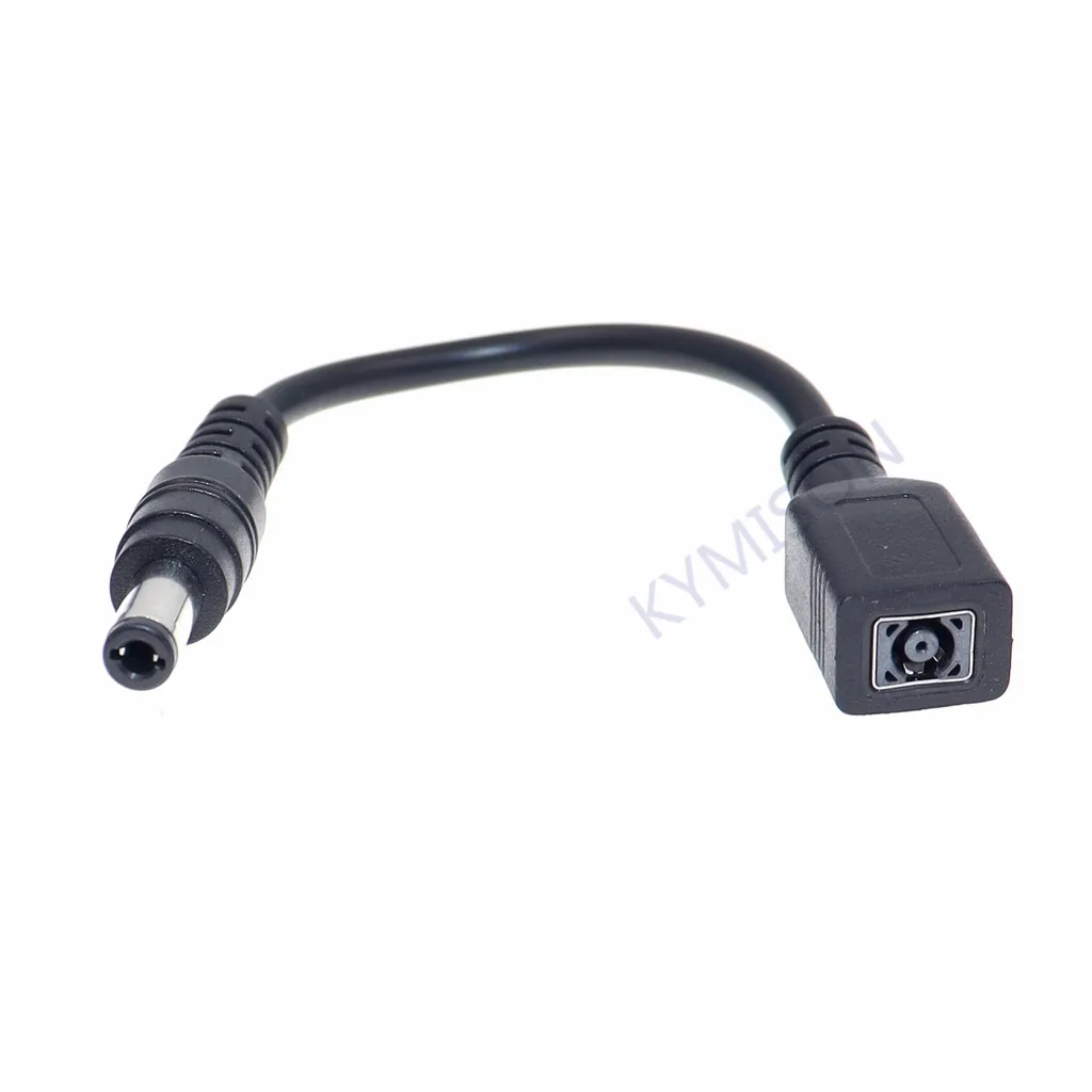 DC 4.5*3.0mm Female to 5.5*2.5mm Male DC Power Jack Plug Adapter Connector cable cord for Asus Lenovo Laptop