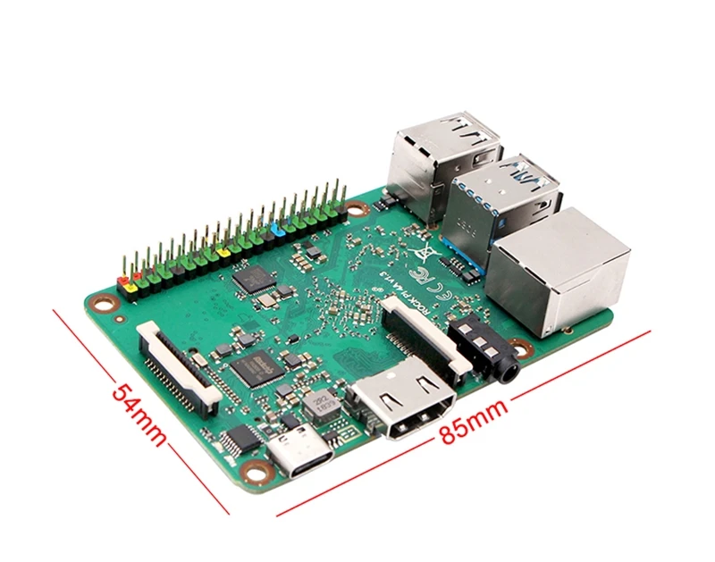 Rock Pi 4B Rockchip rk3399 development board for Android 10 friendly T4/M4 Raspberry Pi 4B+