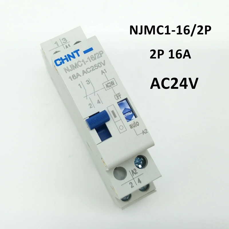 CHINT Pulse Relay NJMC1-16/2P 16A AC24V Relay