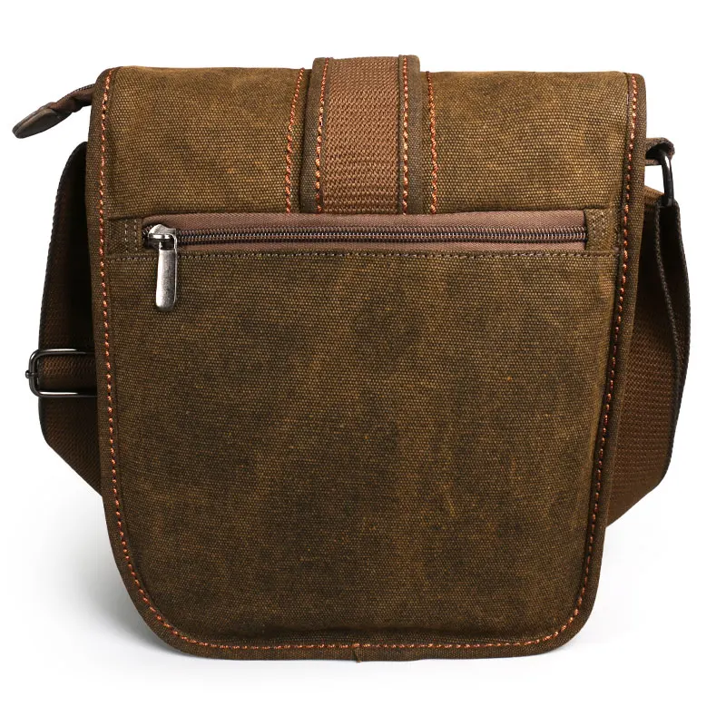 Retro Canvas Shoulder Bags Leisure Wear Resistant Cross Messenger Vintage Bag Fashion Crossbody Bag