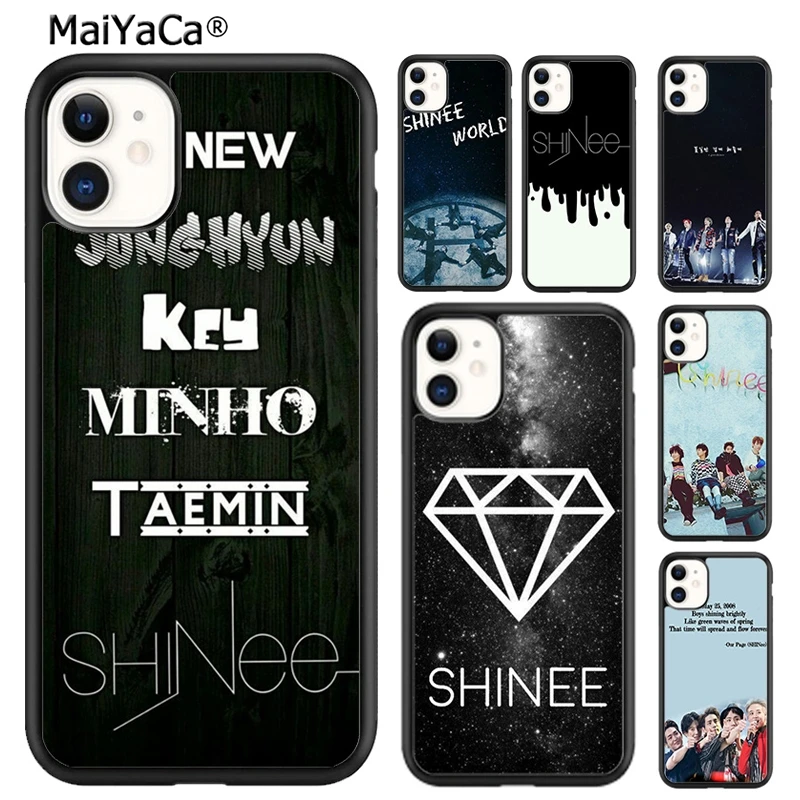 MaiYaCa SHINEE LOGO KPOP JONGHYUN Band чехол для телефона iPhone 15 SE2020 7 8 plus XR XS 11 12 mini 13 14 pro max shell coque