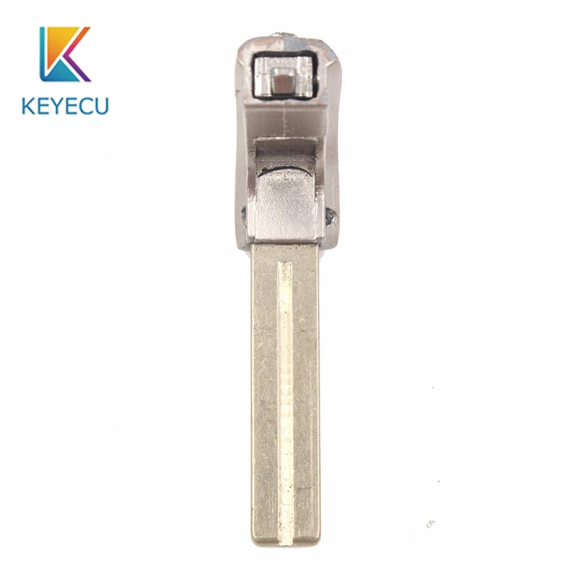 KEYECU Replacement New Uncut Smart Remote Emergency Key Blade Blank Insert FOB For Lexus CT200 GS350 IS250C