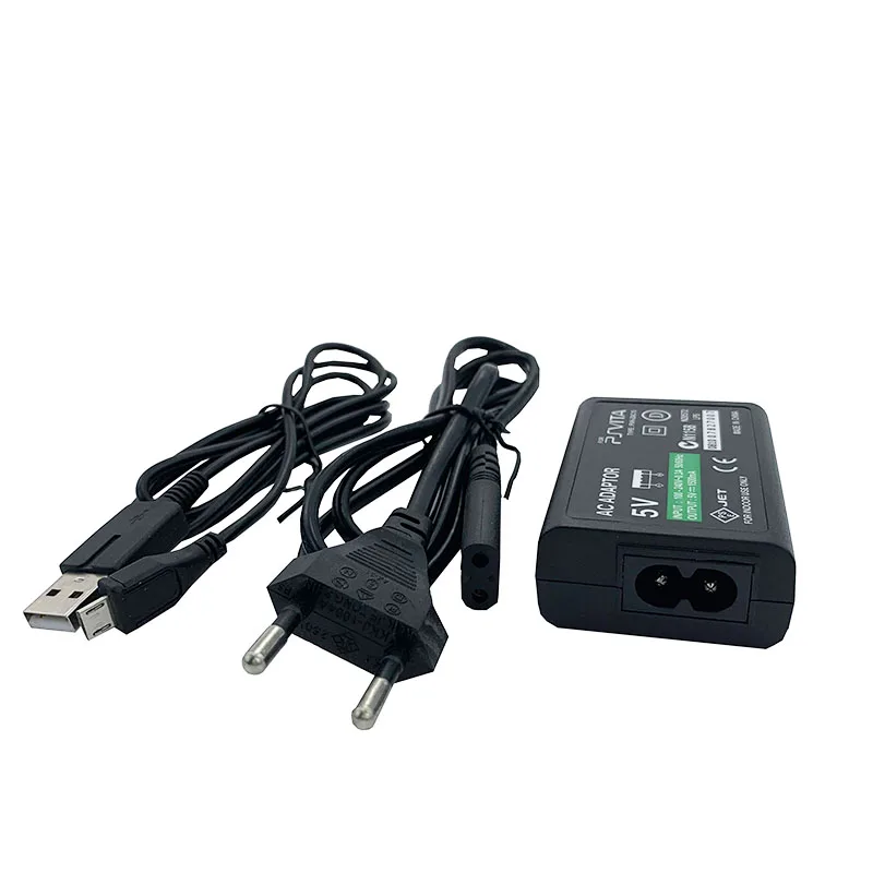 الاتحاد الأوروبي/الولايات المتحدة/المملكة المتحدة التوصيل شاحن المنزل امدادات الطاقة 5 فولت التيار المتناوب محول USB كابل شحن الحبل لسوني بلاي ستيشن Psvita سليم PS Vita PSV 2000