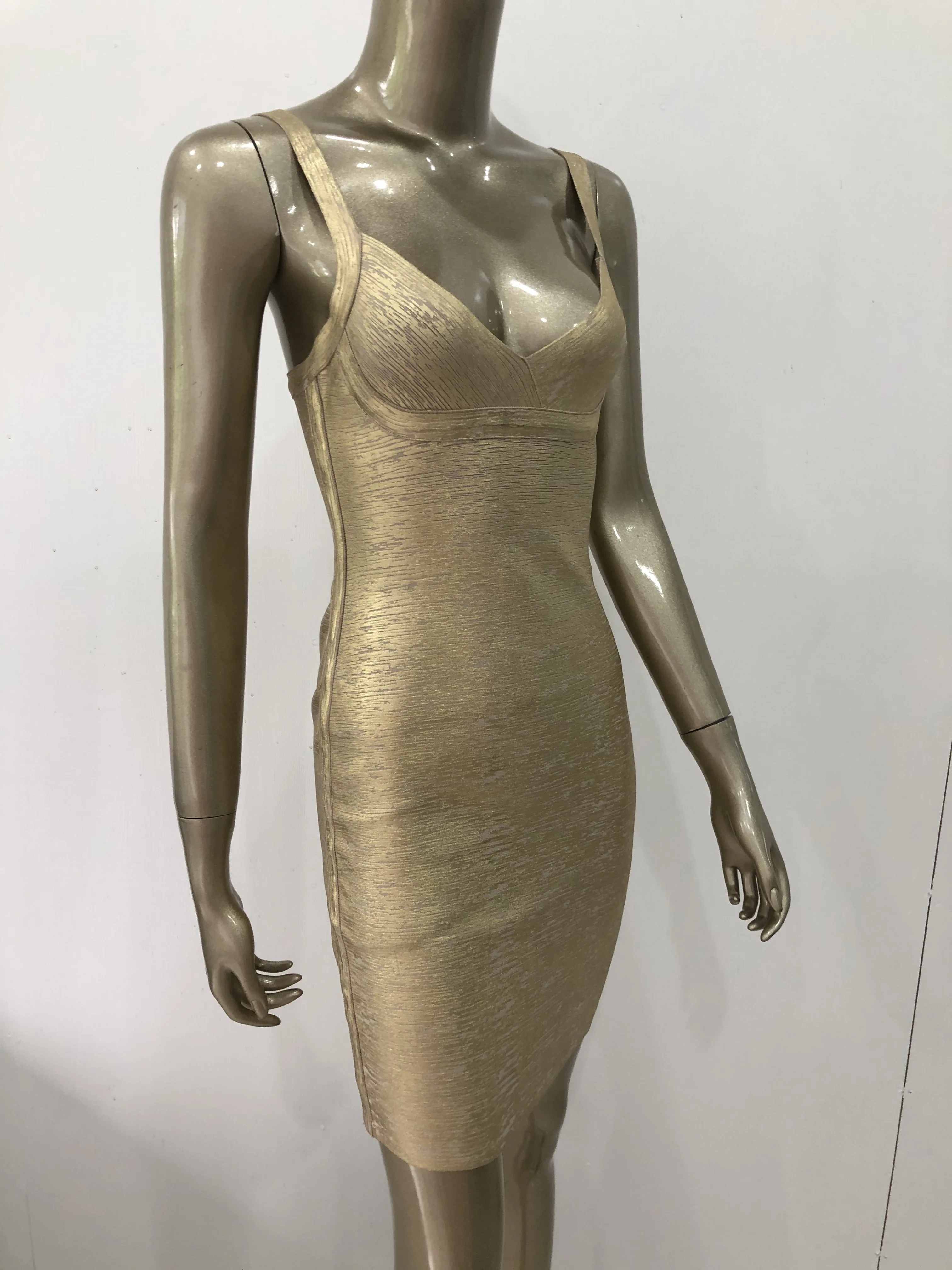 Why the Gold Bandage Dress Mini Is the Ultimate Statement Piece for Summer  Nights