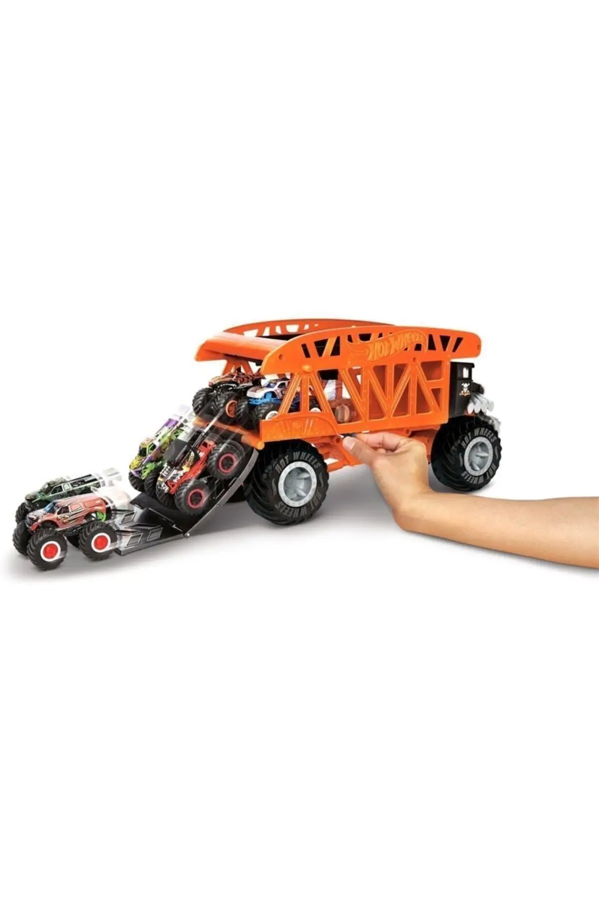 Monster Trucks Carrier Truck, truck toy, toy car, toy carrier, trinket cars,