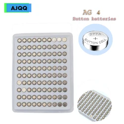 Wholesale 800PCS AG4 1.5V Zn/MnO2 377A 377 LR626 SR626SW SR66 LR66 Button Battery Brand Battery For Gadgets