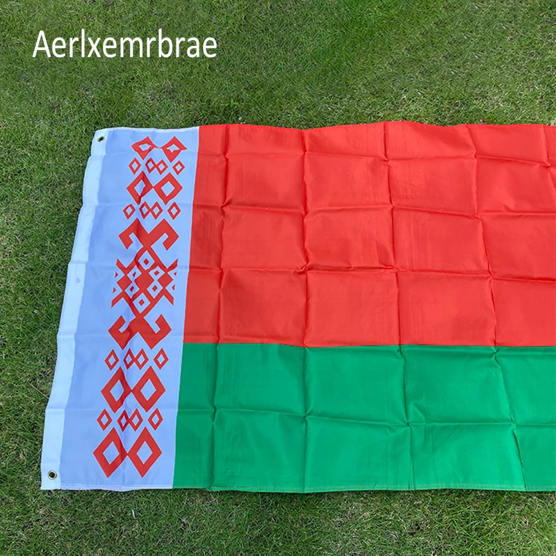 aerlxemrbrae flag   90*150cm Hanging Belarus National Flag Office/Activity/parade/Festival Belarus flag