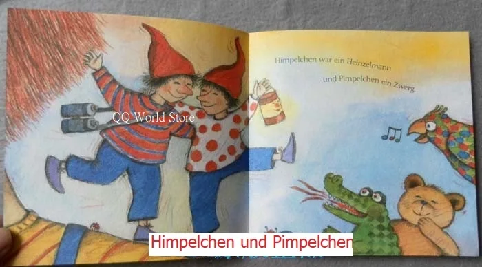 Random 4 books child kids baby Unkaputtbar Baby pixi story German learning book Early enlightenment reading picture book Age 1