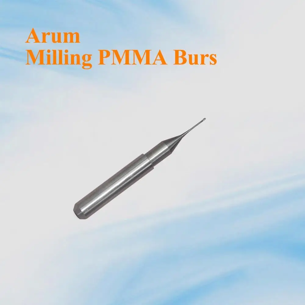 5pcs Arum Milling PMMA Burs CADCAM Milling tools Shaft 4mm/6mm