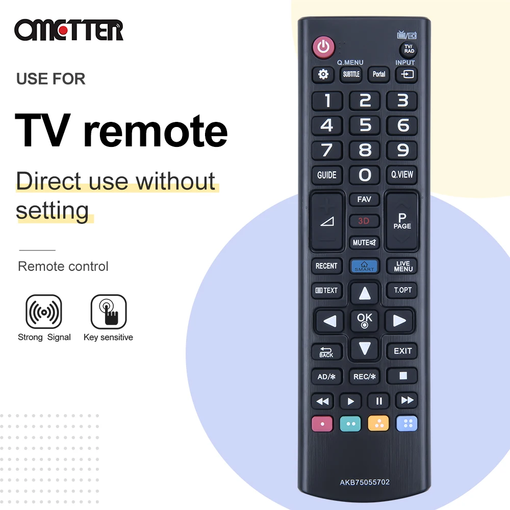 Cocok untuk LG Remote Control TV 3D AKB75055702 32LH604T 32LH604T 43LH600T 43LH600T