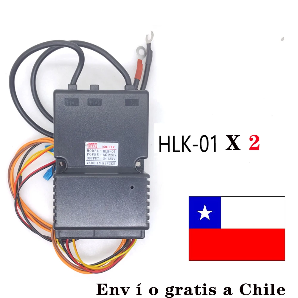 【Envío gratis a Chile】 Controlador de encendido por pulsos para horno de gas, piezas de horno de DKL-01 AC220 mais de 12KV, 2 uds.