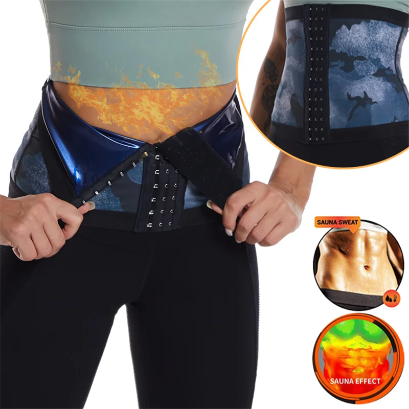 

Waist Trainer Body Shaper Sweat Slimming Belt Shapewear Women Men Underwear Women Free Size Wraps Weight Loss Sauna