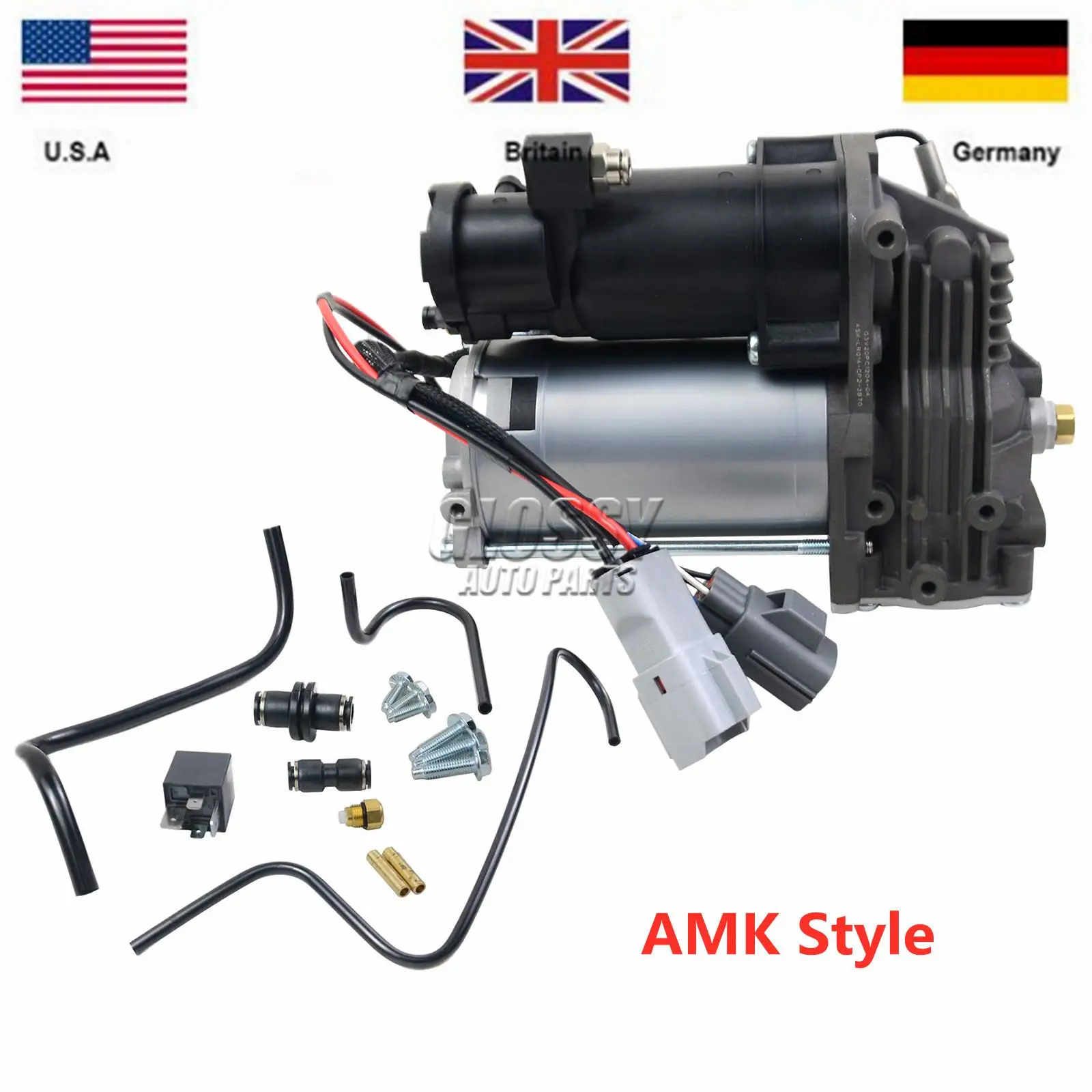 AP03 for Land Rover Range Rover sport Discovery 3/4 LR3 LR4  Air Compressor & Repair Kit Updated AMK Style LR015303,LR023964,