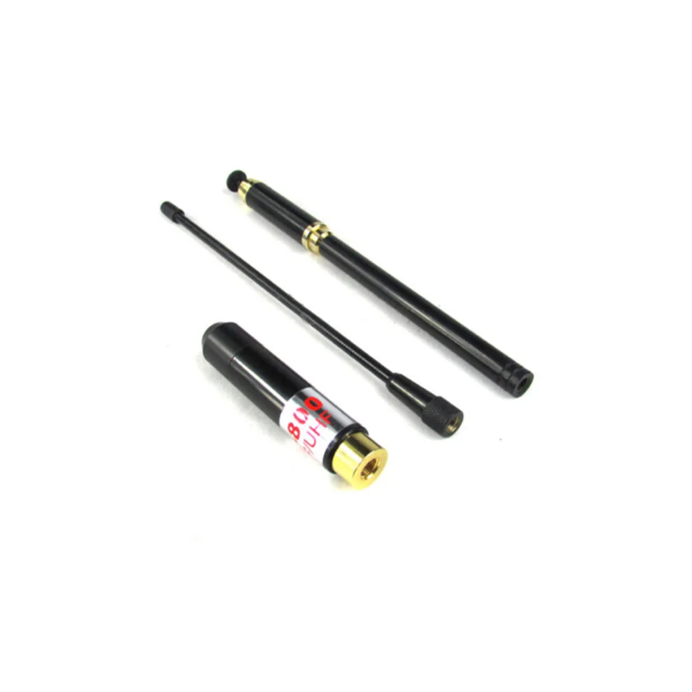 High Gain Telescopic Antenna AL800 UHF/VHF SMA-M for Yaesu VX7R VX8R VX150 ZT2R+