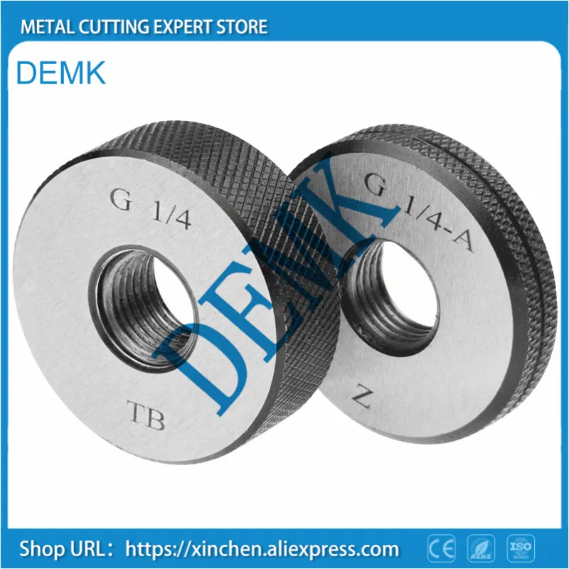 High precision Threaded ring gauge G pipe thread ring gauge Precision external Screw Gage Fine,Pitch Thread Test Tool