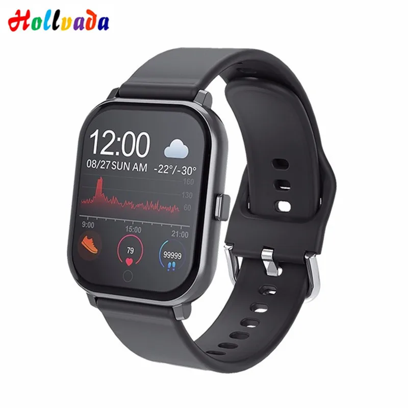 T55Wearable Devices Monitor Smartwatch Fitness Tracker Men Women Blood Pressure Heart Rate Remote Control Camera For Android IOS