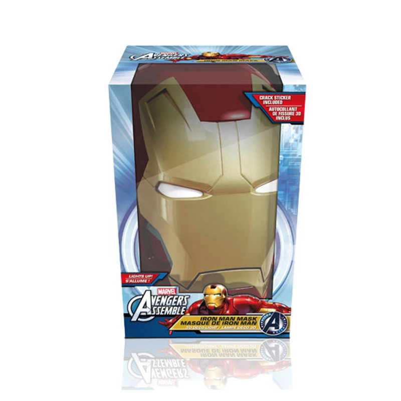 Acecorner-lâmpada de parede 3d homem de ferro, candeeiro de led, luz noturna avengers, marvel, quarto, sala de estar, presente de natal para meninos