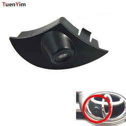 CCD Auto veicolo Mark Logo Camera per Toyota Prado Land Cruiser Highlander camry RAV4 Corolla vista frontale telecamera di parcheggio
