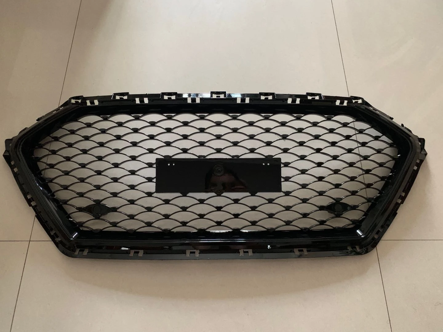 Good Quality ABS Front Middle Grill Racing Grills Diamond Star Style Fit For Hyundai Elantra 2016-2019