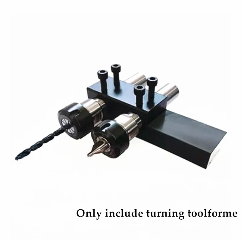 Torno CNC Turning Tool com furo duplo, mandril de perfuração, transporte de faca diâmetro interno, 20x20, 25x25