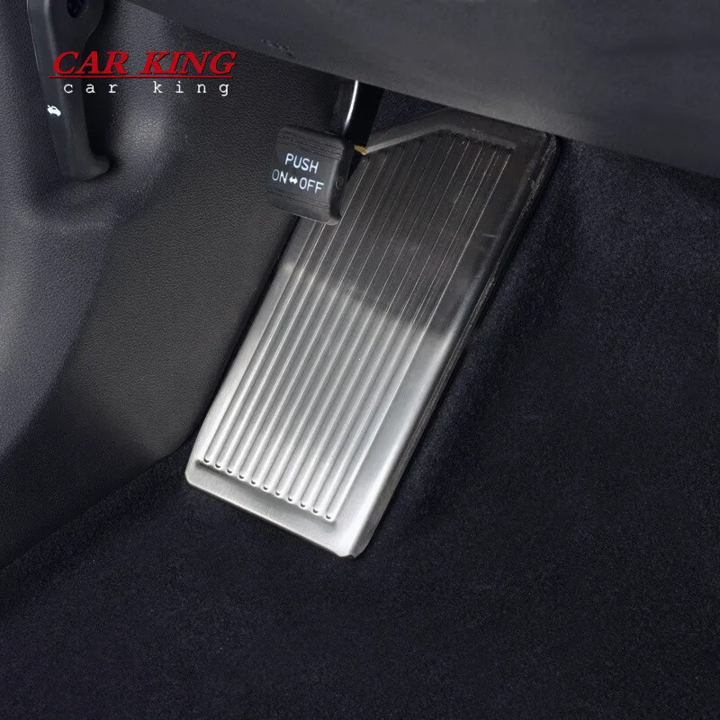 For Hyundai Tucson 2015 2016 2017 2018 2019 Stainless Steel Car Break Pedal Trim Foot Rest Pad Auto Styling Accessories 1pcs