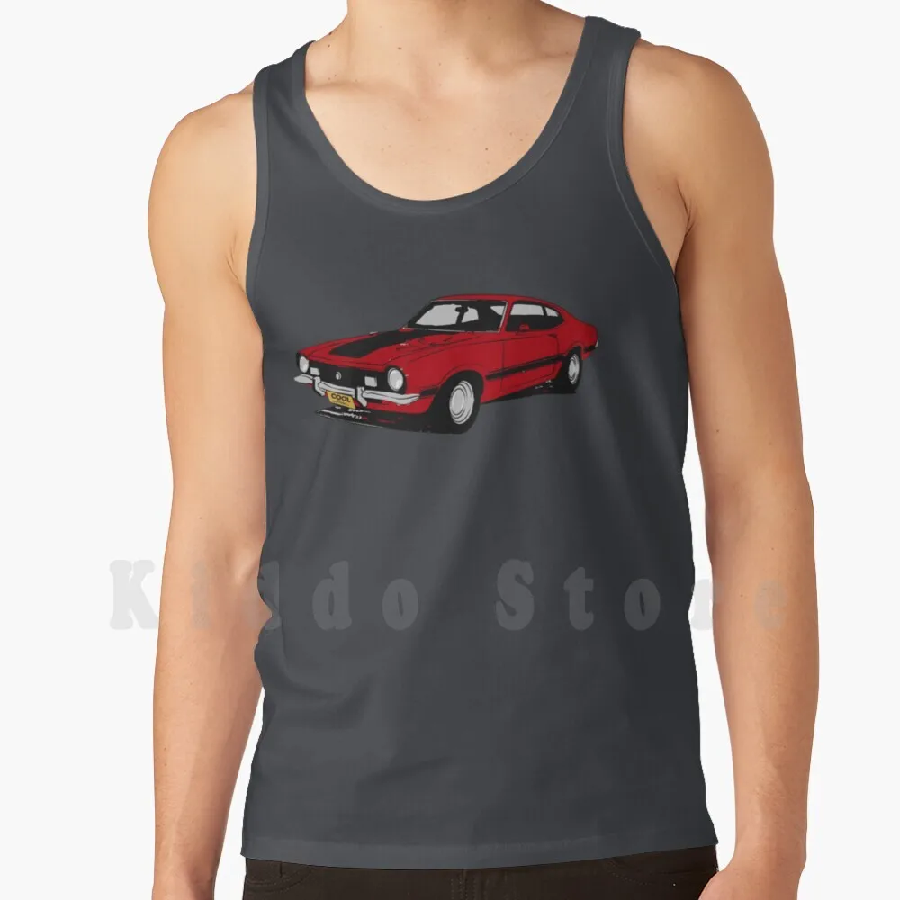 Camisetas sin mangas Red Grabber de los años 70, 100% algodón, 1969, 1970, 1971, 1972, 1973, Maverick, V8, 292, 302, Muscle Car, Car Gt