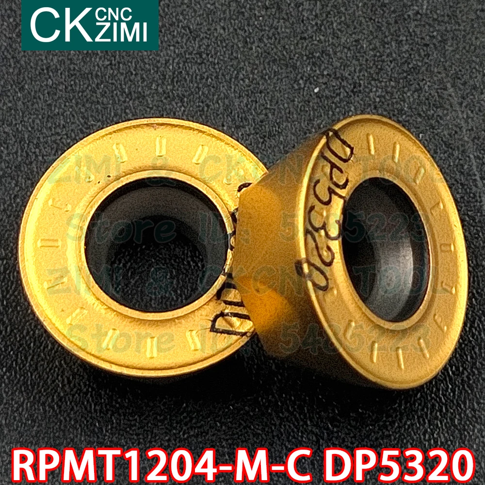 RPMT1204-M-C DP5320 RPMT 1204 متر C DP5320 كربيد إدراج طحن إدراج أداة أدوات مخرطة معدنية باستخدام الحاسب الآلي إدراج قاطعة المطحنة