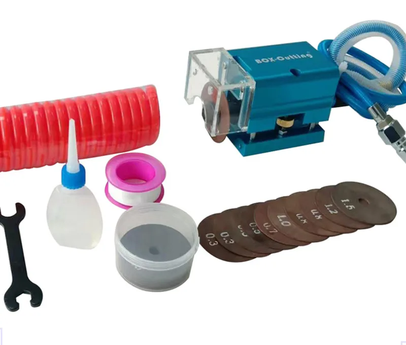 แบบพกพานิวเมติก Nick เครื่องบด Groove เครื่องบดสำหรับแบน Die Cut Air Cutter
