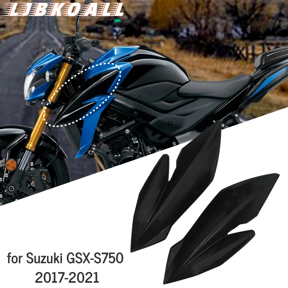 

Motorcycle Radiator Side Cover for Suzuki GSX-S750 GSXS750 GSXS 750 2017-2021 2020 2019 2018 ABS Injection Fairing Accessories